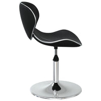 Sedie da Pranzo 2 pz Nere in Similpelle 335120