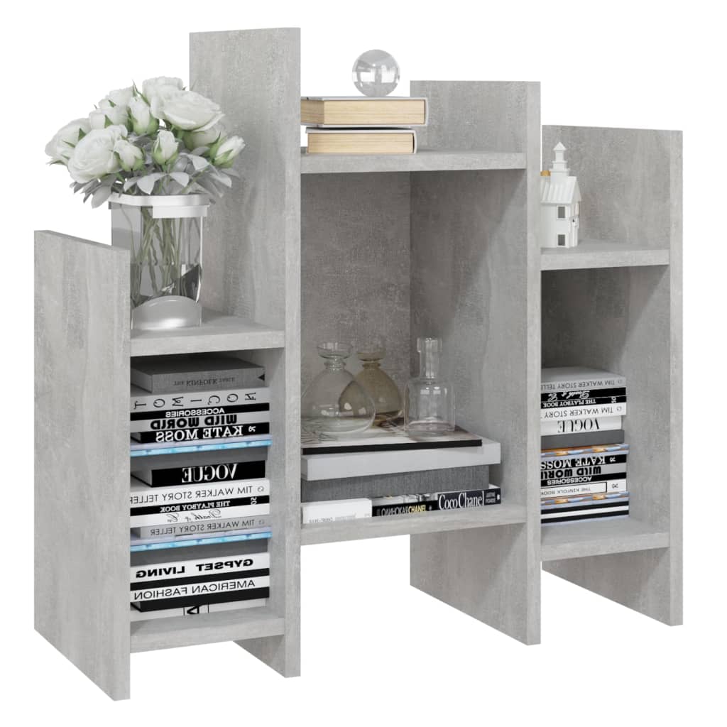 Credenza Grigio Cemento 60x26x60 cm in Legno Multistrato 806287