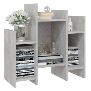 Credenza Grigio Cemento 60x26x60 cm in Legno Multistrato 806287