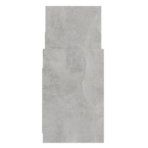 Credenza Grigio Cemento 60x26x60 cm in Legno Multistrato 806287