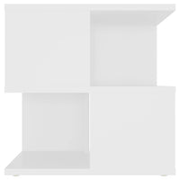 Tavolino Bianco 40x40x40 cm in Legno Multistrato 806292