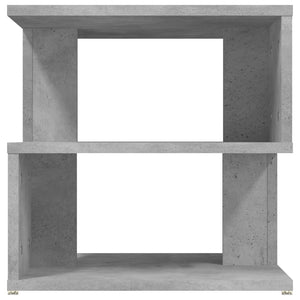 Tavolino Grigio Cemento 40x40x40 cm in Legno Multistrato 806296