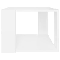 Tavolino da Salotto Bianco 40x40x30 cm in Legno Multistrato cod mxl 15077