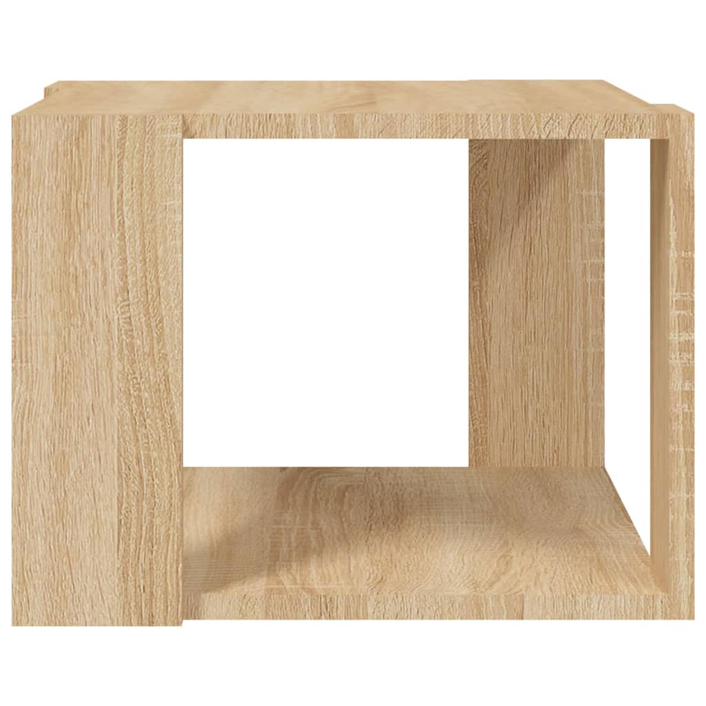 Tavolino da Salotto Rovere Sonoma 40x40x43 cm Legno Multistrato 806313