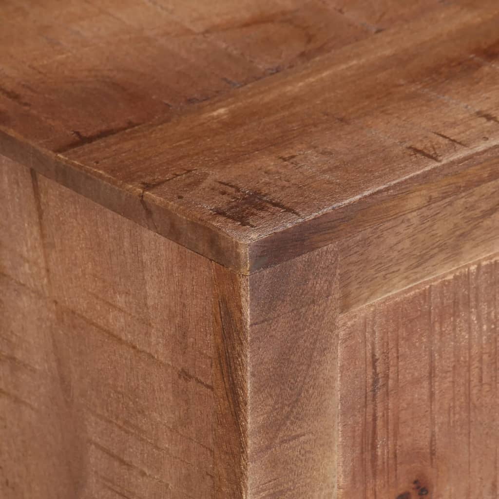 Mobile Porta TV-Mobile per TV-Credenza TV 110x30x40 cm in Legno di Mango Grezzo 275081