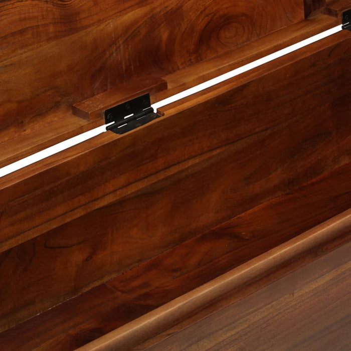 Baule 110x35x41 cm in Legno Massello di Acacia 328304