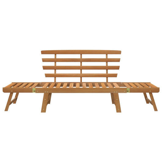 Panca da giardino 2 in 1 mobili da giardino per esterni terrazza 190 cm legno massello di acacia 02_0011295