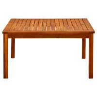 Tavolino da Giardino 85x85x45 cm in Legno Massello di Acacia cod mxl 34231
