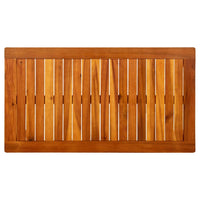 Tavolino da Giardino 90x50x36 cm in Legno Massello di Acacia 316400