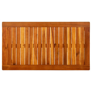 Tavolino da Giardino 90x50x36 cm in Legno Massello di Acacia cod mxl 34449