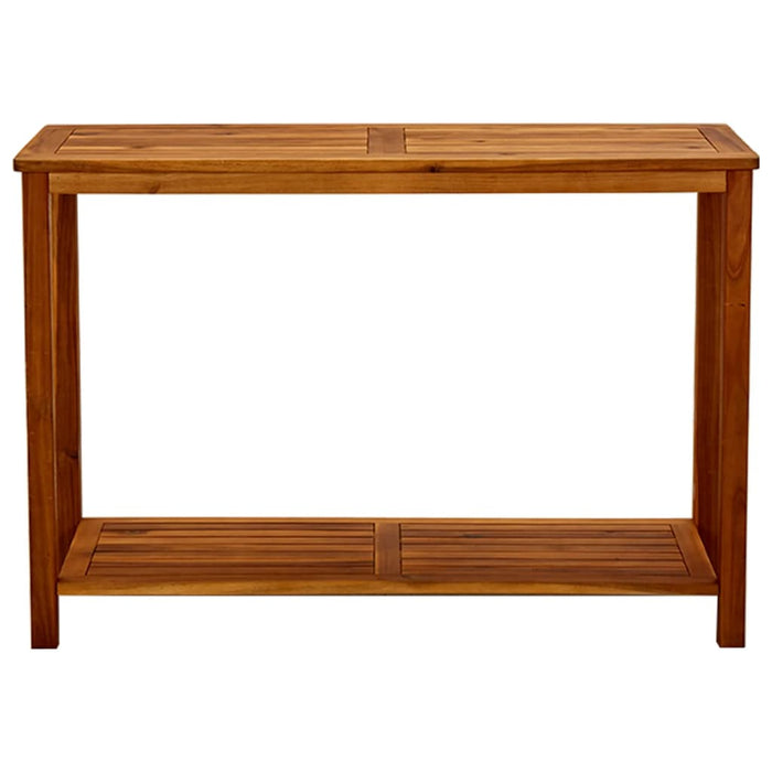 Tavolo Consolle da Giardino 110x40x75cm Legno Massello Acacia 316406