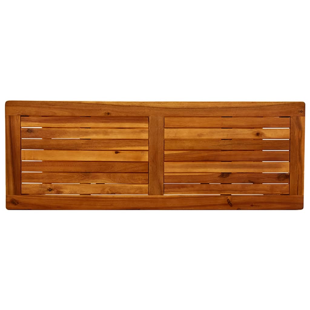 Tavolo Consolle da Giardino 110x40x75cm Legno Massello Acacia 316406