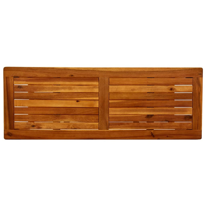 Tavolo Consolle da Giardino 110x40x75cm Legno Massello Acacia 316406
