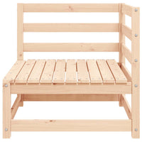 Divani ad Angolo da Giardino 2 pz con Cuscini in Legno di Pino 807289