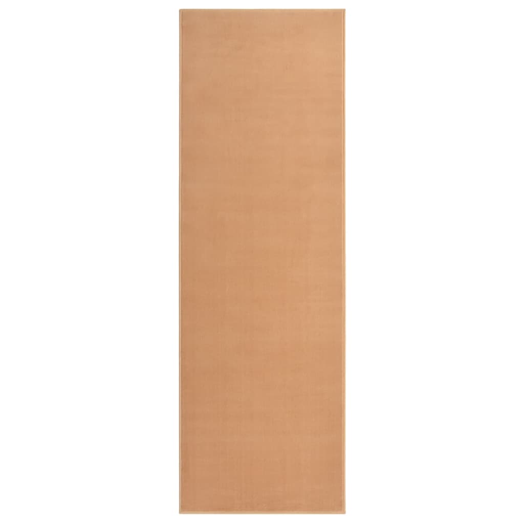 Tappeto Lungo in BCF Beige 80x250 cm cod mxl 66600