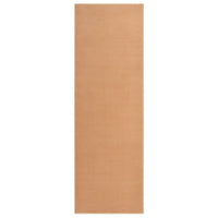 Tappeto Lungo in BCF Beige 80x250 cm cod mxl 66600