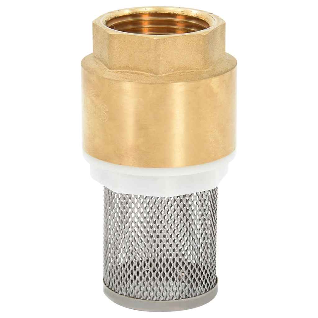 Tubo di Aspirazione con Connettori in Ottone 20 m 25 mm Nero cod mxl 56684