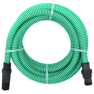 Tubo di Aspirazione con Connettori in PVC 10 m 22 mm Verde cod mxl 56531