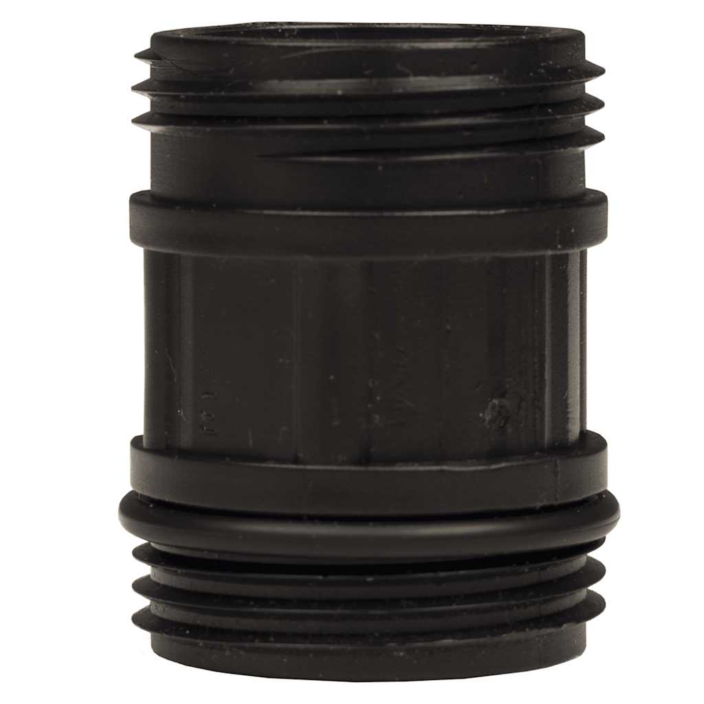 Tubo Aspirazione con Connettori in PVC Trasparente 1" 10 m PVC 151075