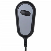 Poltrona Massaggiante Elettrica Grigio Scuro in Tessuto 3073695