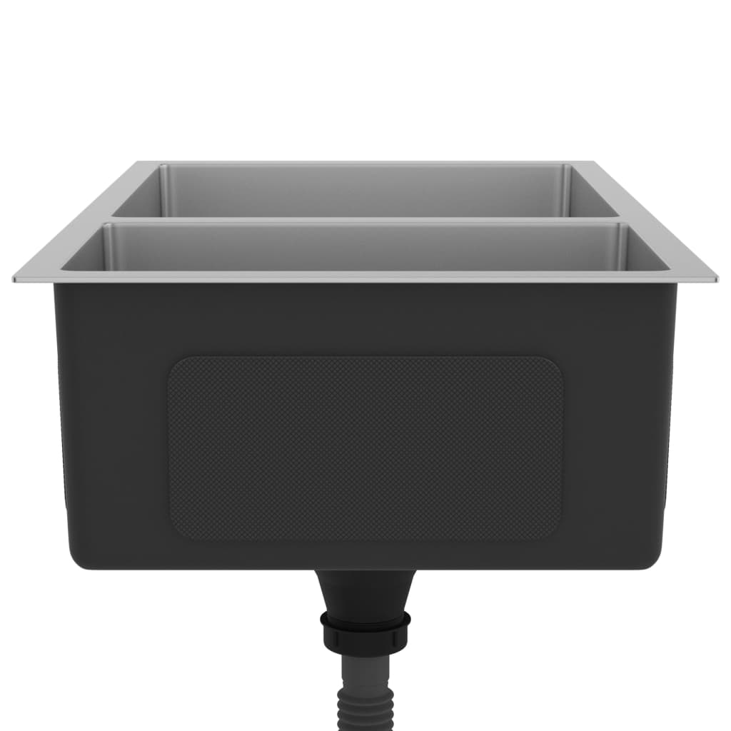 Lavello da Cucina in Acciaio-Lavandino-Lavabo Inossidabile