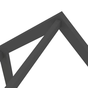 Giroletto Bambini Cassetti-Struttura Letto Bambini Grigio Scuro Pino Massello 90x200 cm 599353