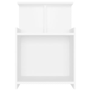 Comodini 2 pz Bianchi 40x35x60 cm in Truciolato cod mxl 30341