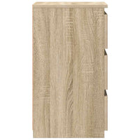 Comodini 2 pz Rovere Sonoma 40x35x62,5 cm in Legno Multistrato 806218