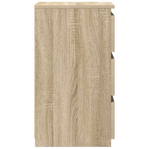 Comodini 2 pz Rovere Sonoma 40x35x62,5 cm in Legno Multistrato 806218