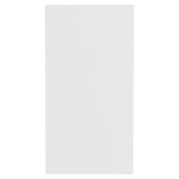 Tavolino Bianco 50x26x50 cm in Legno Multistrato cod mxl 29812