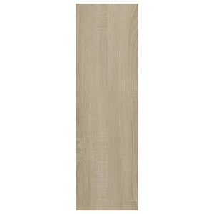 Scarpiera a Muro Rovere Sonoma 60x18x60 cm in Legno Multistrato 806723