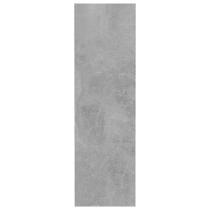 Scarpiere a Muro Grigio Cemento 2 pz 60x18x60 cm in Truciolato