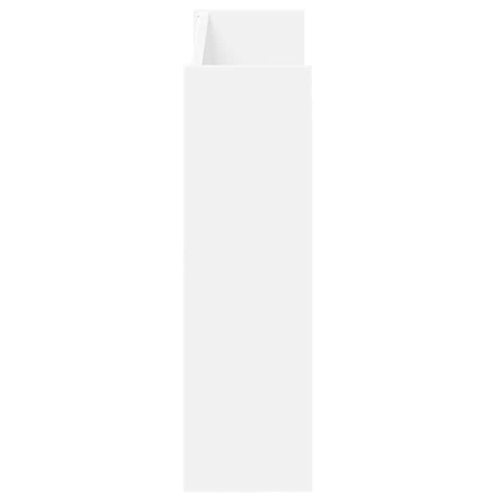 Scarpiera a Muro Bianca 80x18x60 cm in Truciolato cod mxl 42828