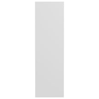 Scarpiere a Muro 2pz Bianche 80x18x60 cm in Legno Multistrato 806742