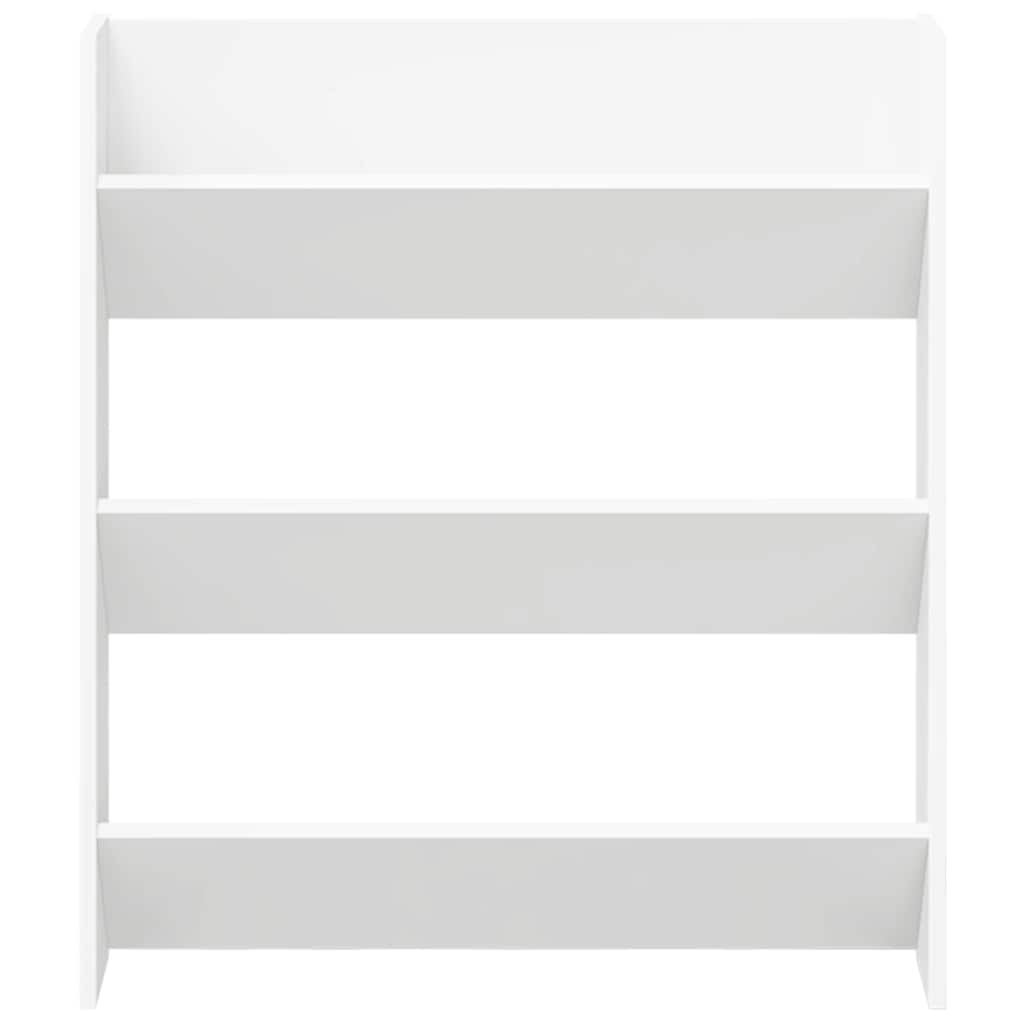 Scarpiere a Muro 2 pz Bianco 80x18x90 cm in Truciolato cod mxl 45494