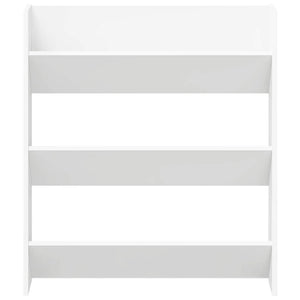 Scarpiere a Muro 2 pz Bianco 80x18x90 cm in Truciolato cod mxl 45494