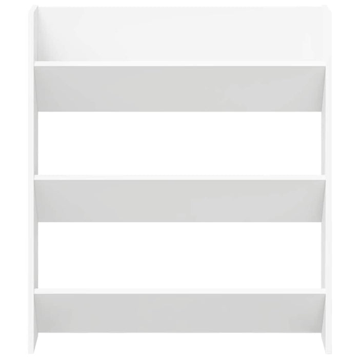 Scarpiere a Muro 2 pz Bianco 80x18x90 cm in Truciolato cod mxl 45494