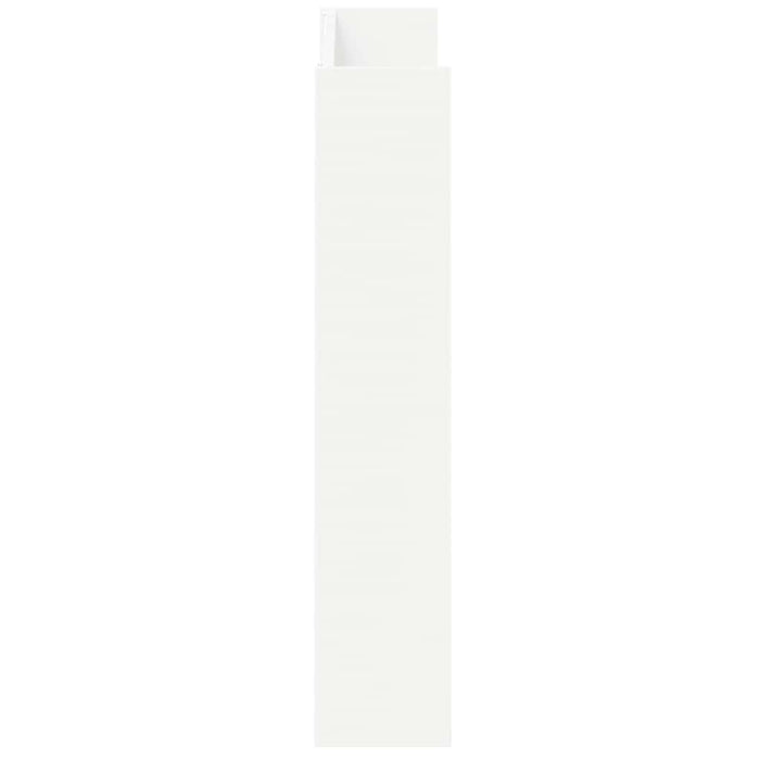 Scarpiere a Muro 2 pz Bianco 80x18x90 cm in Truciolato cod mxl 45494