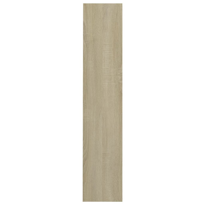 Scarpiere a Muro 2pz Rovere Sonoma 80x18x90cm Legno Multistrato 806784