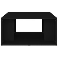 Tavolini da Salotto 4 pz Neri 33x33x33cm in Truciolato cod mxl 23786