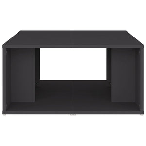 Tavolini da Salotto 4 pz Grigi 33x33x33 cm in Multistrato 806815