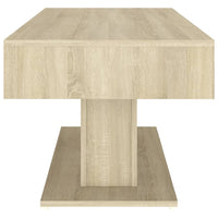Tavolino da Salotto Rovere Sonoma 96x50x45cm Legno Multistrato 806834