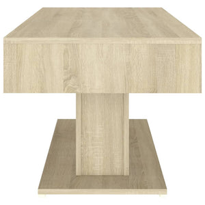 Tavolino da Salotto Rovere Sonoma 96x50x45cm Legno Multistrato 806834