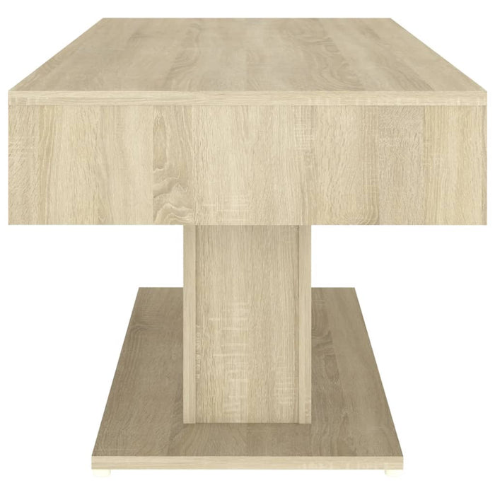 Tavolino da Salotto Rovere Sonoma 96x50x45cm Legno Multistrato 806834