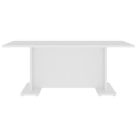 Tavolino da CaffÃ¨ Bianco 103,5x60x40 cm in Truciolato cod mxl 10086