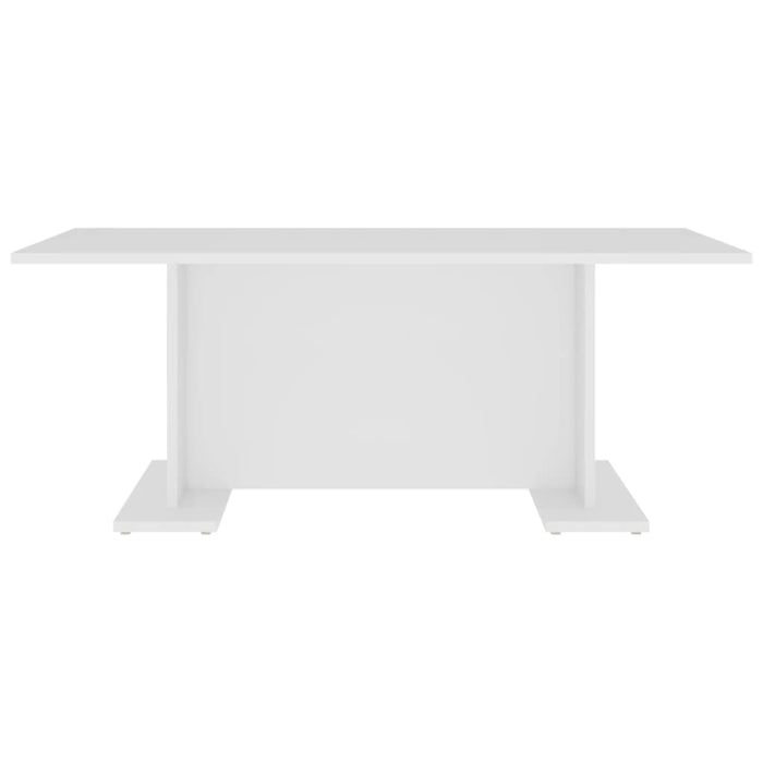 Tavolino da CaffÃ¨ Bianco 103,5x60x40 cm in Truciolato cod mxl 10086