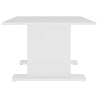 Tavolino da Salotto Bianco 103,5x60x40 cm in Legno Multistrato 806840