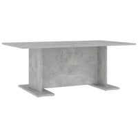 Tavolino Salotto Grigio Cemento 103,5x60x40cm Legno Multistrato 806844