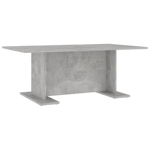 Tavolino Salotto Grigio Cemento 103,5x60x40cm Legno Multistrato 806844