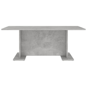 Tavolino Salotto Grigio Cemento 103,5x60x40cm Legno Multistrato 806844